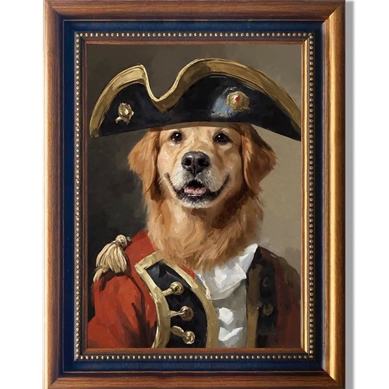 Custom Pet Portrait Painting – Personalized Dog & Cat Oil Portraits