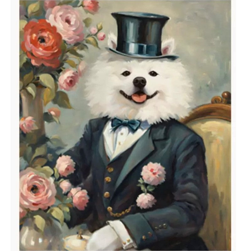 Custom Pet Portrait Painting – Personalized Dog & Cat Oil Portraits