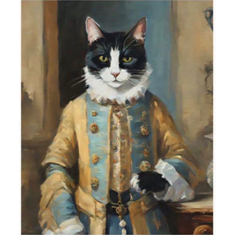 Custom Pet Portrait Painting – Personalized Dog & Cat Oil Portraits
