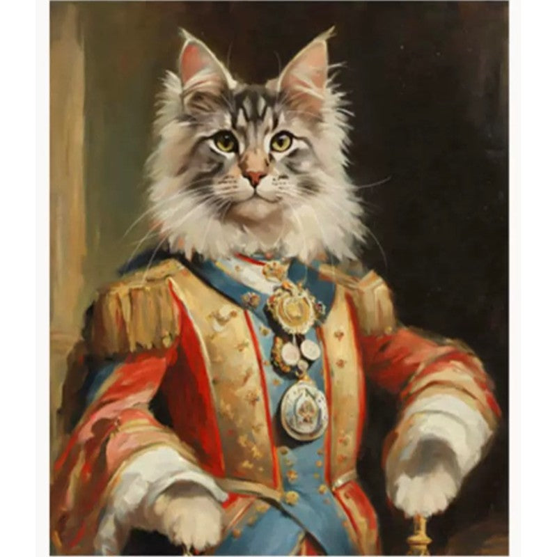 Custom Pet Portrait Painting – Personalized Dog & Cat Oil Portraits