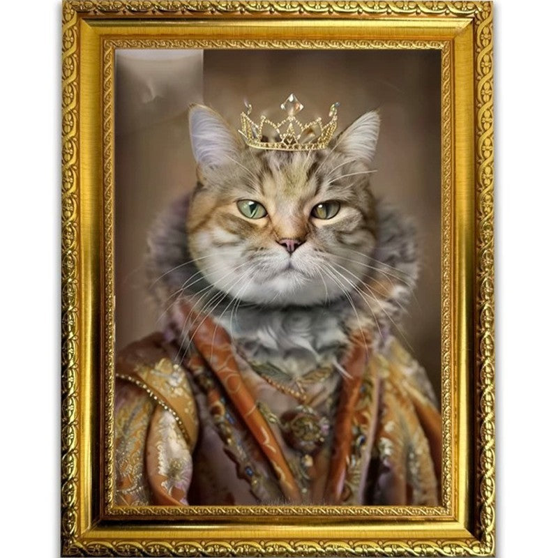 Custom Pet Portrait Painting – Personalized Dog & Cat Oil Portraits