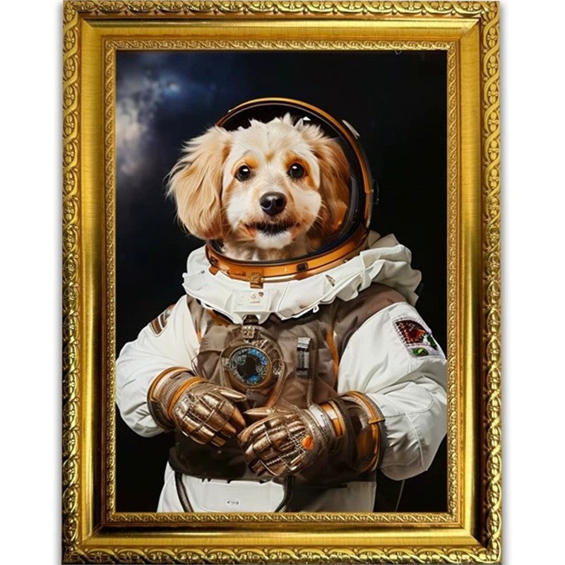 Custom Pet Portrait Painting – Personalized Dog & Cat Oil Portraits
