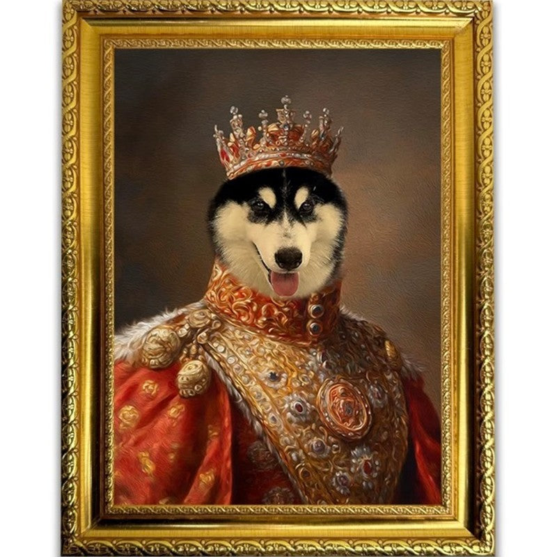 Custom Pet Portrait Painting – Personalized Dog & Cat Oil Portraits