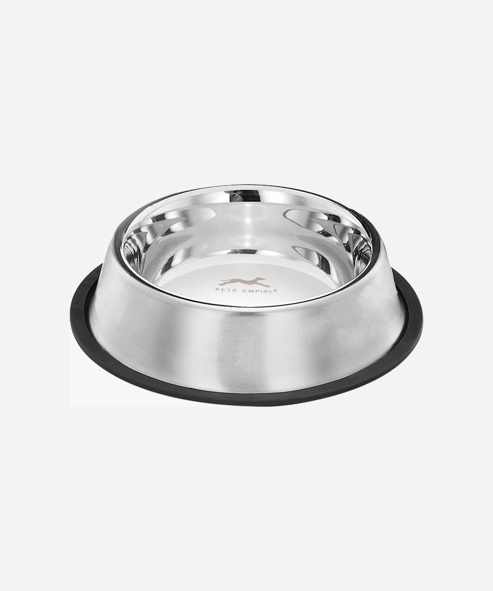 Pets Empire Stainless Steel Dog Bowl (Set of 2)