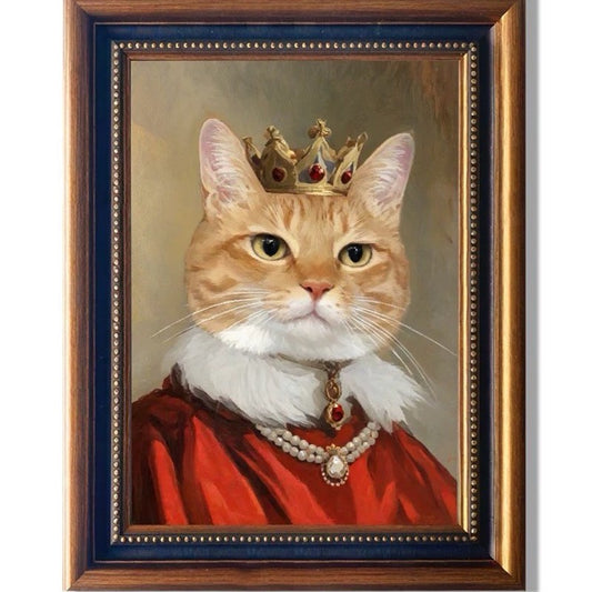 Custom Pet Portrait Painting – Personalized Dog & Cat Oil Portraits
