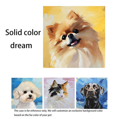 Custom Pet Portraits — Artistic paintings of cats and dogs drawn from your photos