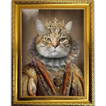 Custom Pet Portrait Painting – Personalized Dog & Cat Oil Portraits